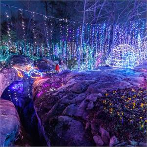 Rock City Enchanted Garden of Lights